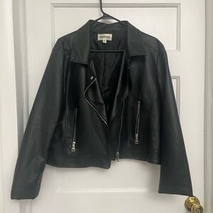 Black Leather Jacket for Women